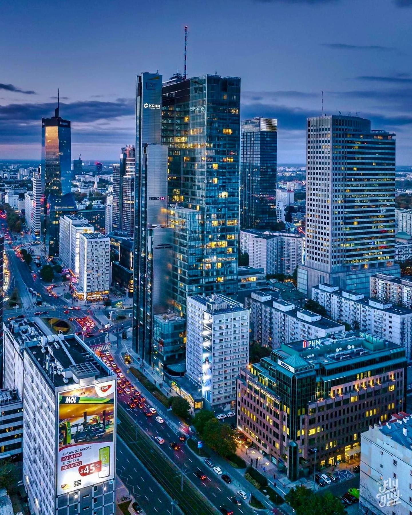 Super Apartment Yellow 2X Metro Fast Wifi 1 Gbs Netflix Panorama Miasta ワルシャワ エクステリア 写真