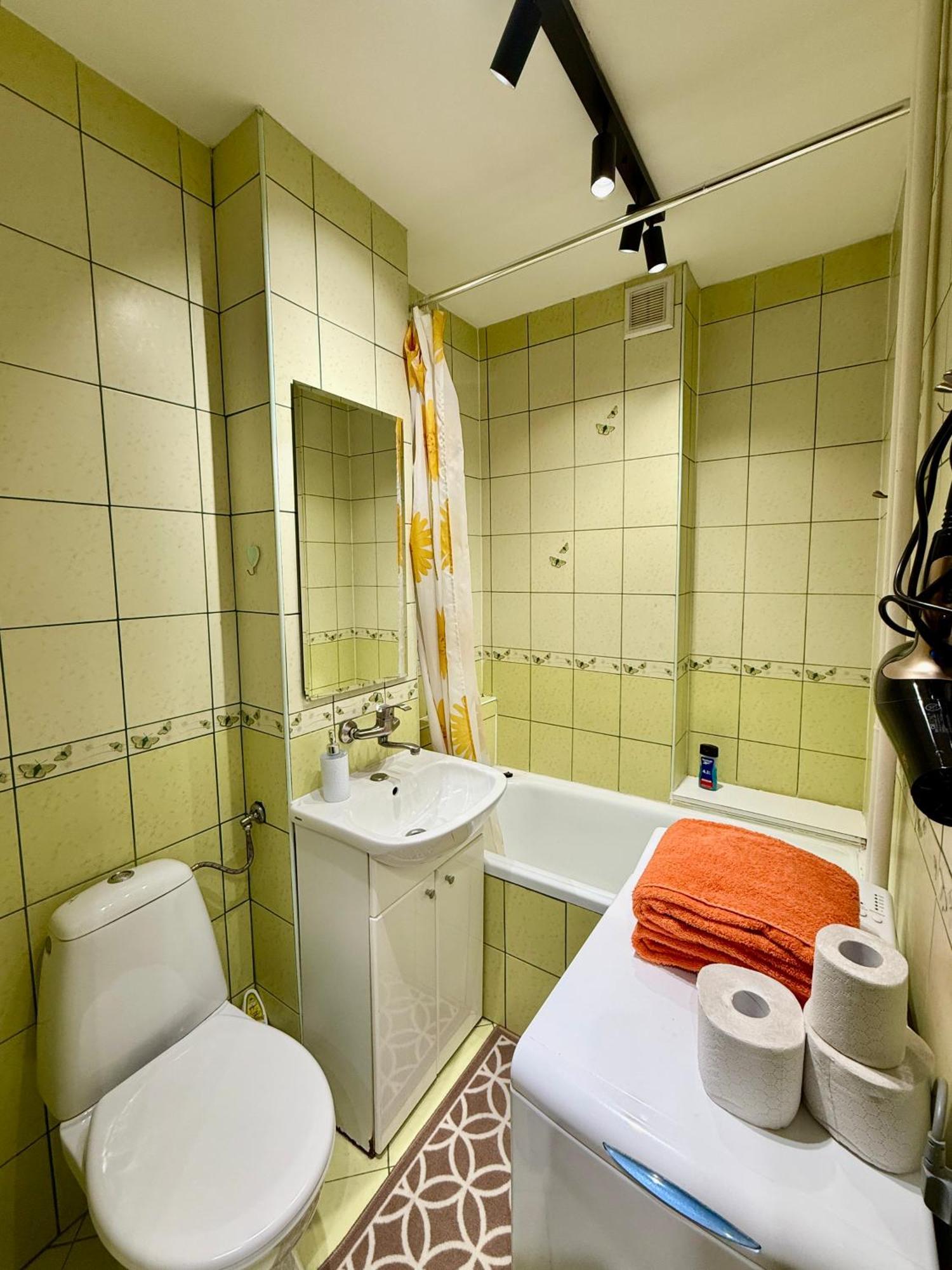 Super Apartment Yellow 2X Metro Fast Wifi 1 Gbs Netflix Panorama Miasta ワルシャワ エクステリア 写真
